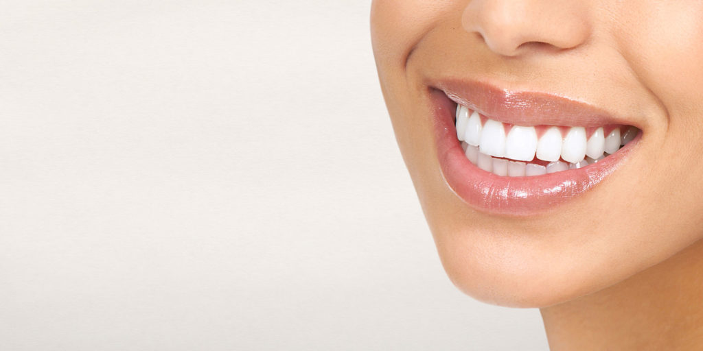 teeth whitening patient smiling
